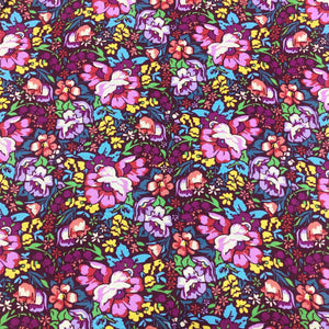 Love Always, AM Overachiever Floral Anna Maria For Free Spirit Cotton Fabric Burgundy