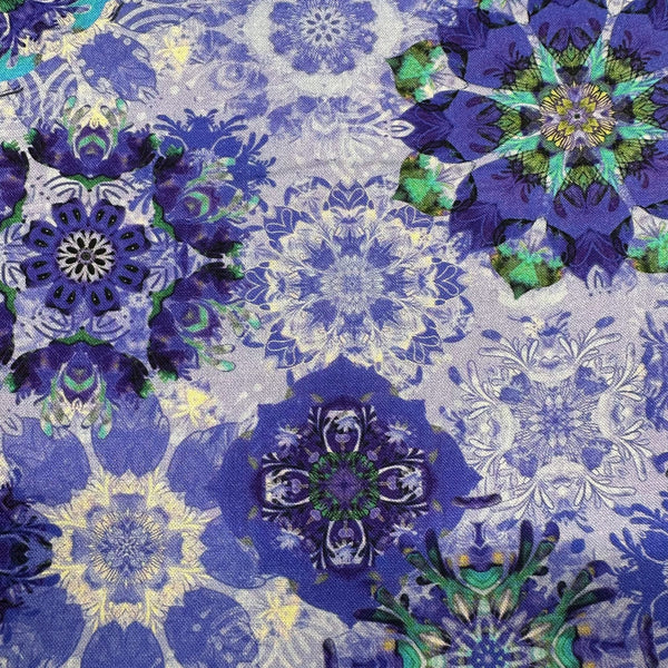 Robert Kaufman Christiane Marques Florence Cotton Fabric AQSD-21679-23 Lavender