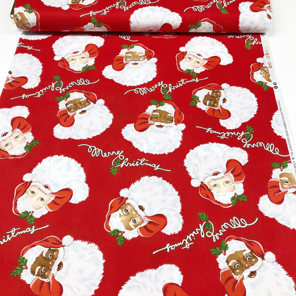 Alexander Henry Santa Around the World Cotton Fabric