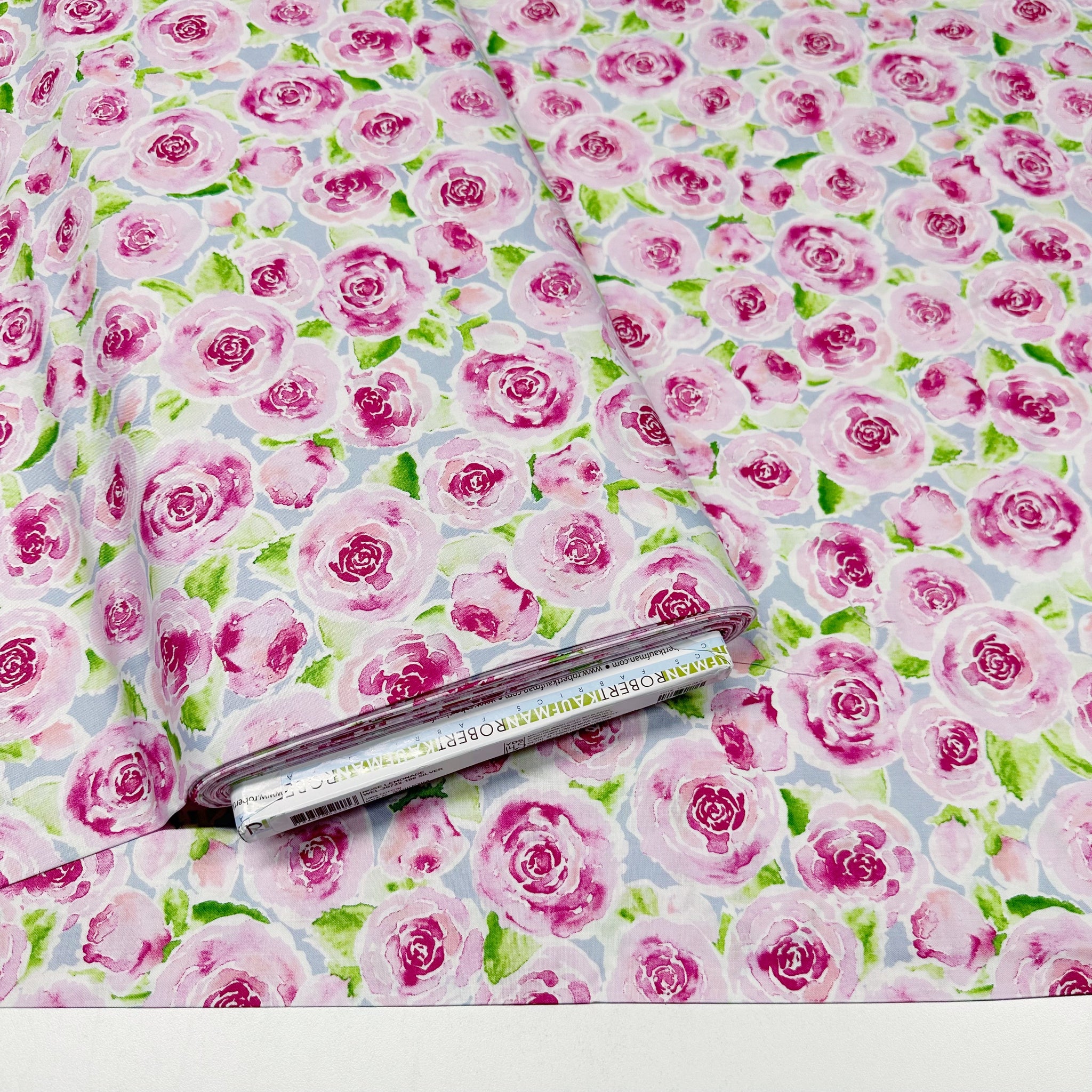 Wishwell Rose Lemonade Vanessa Lillrose Linda Fitch Robert Kaufman Cotton Fabric