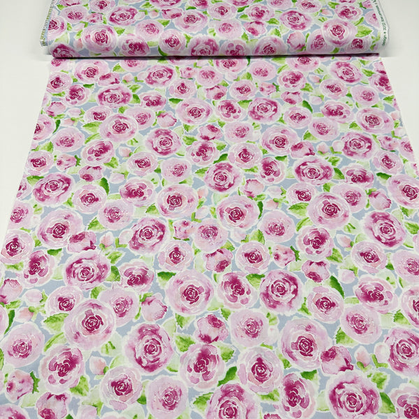 Wishwell Rose Lemonade Vanessa Lillrose Linda Fitch Robert Kaufman Cotton Fabric