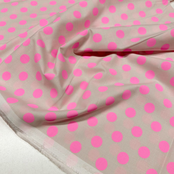 Tula Pink Neon True Colors Pom Pom Cosmic Cotton Fabric, Free Spirit Fabrics