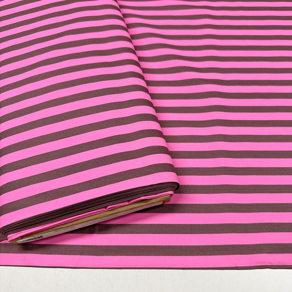 Tula Pink Neon True Colors Tent Stripe Cosmic Cotton Fabric, Free Spirit Fabrics