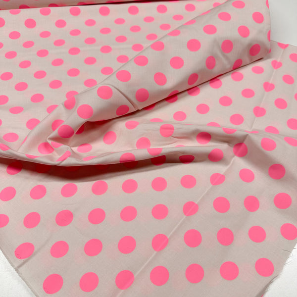 Tula Pink Neon True Colors Pom Pom Nova Cotton Fabric, Free Spirit Fabrics