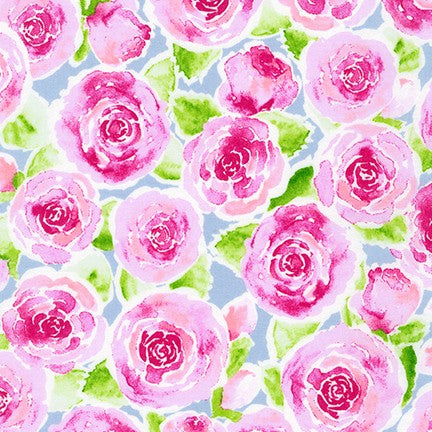 Wishwell Rose Lemonade Vanessa Lillrose Linda Fitch Robert Kaufman Cotton Fabric