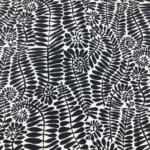 Fronds Brandon Mably for the Kaffe Fassett Collective Cotton Fabric Black White