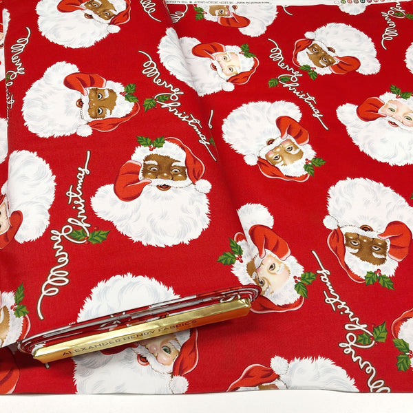 Alexander Henry Santa Around the World Cotton Fabric