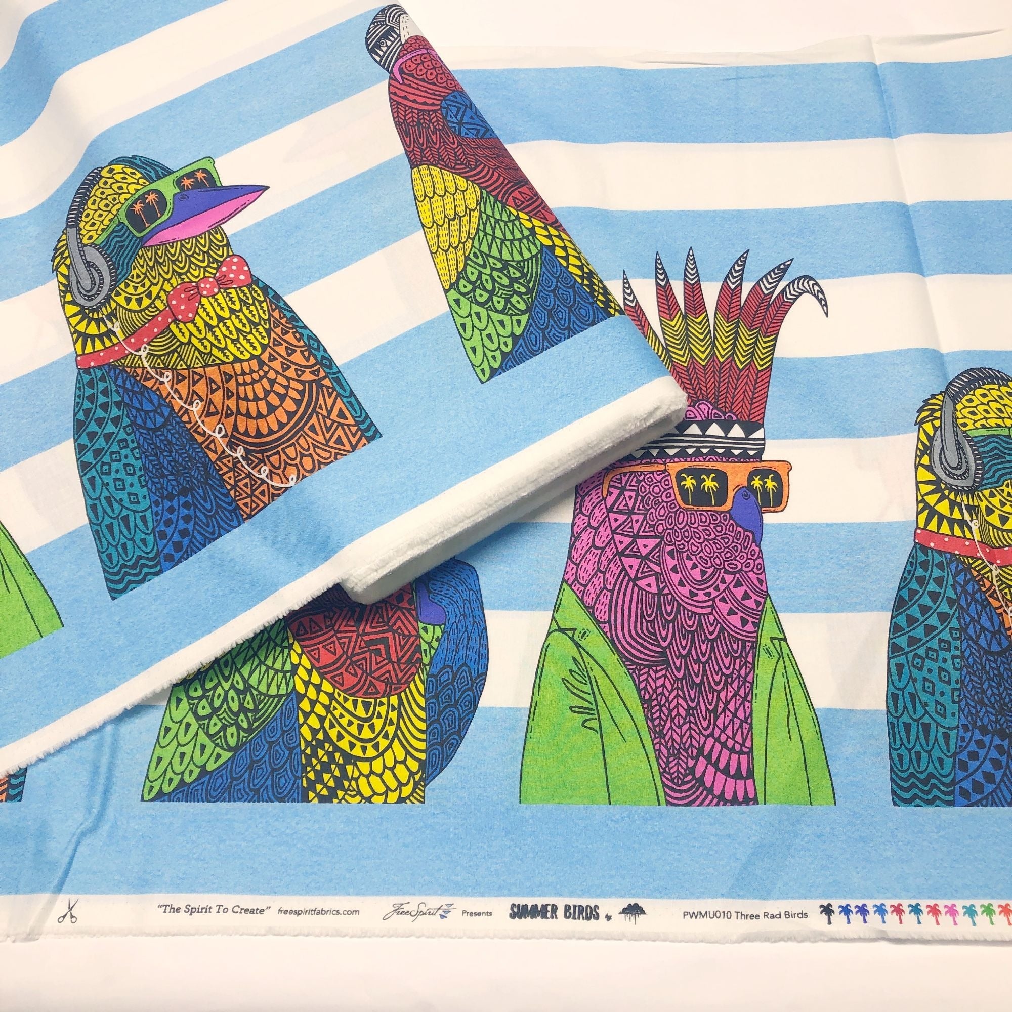 Fabric Panels - Birds