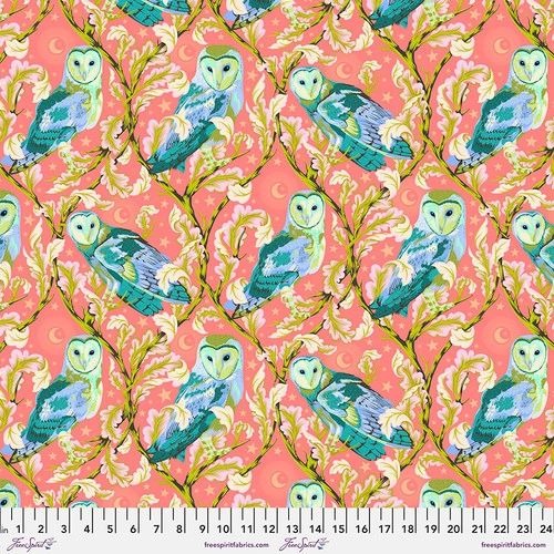 Night Owl Dawn Moon Garden Tula Pink for Free Spirit Cotton Fabric