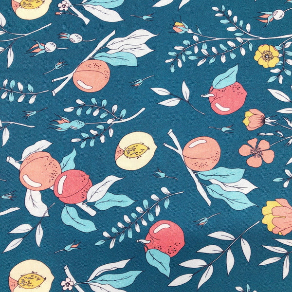 Paintbrush Studio Cockatoos, Peaches, and Pears 120-209311 Cotton Fabric