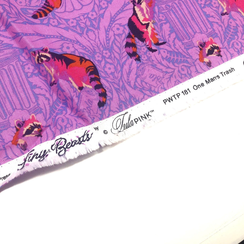 Free Spirit Fabrics - Tula Pink - Tiny Beasts - One Man's Trash